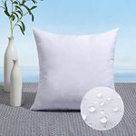 MIULEE Pillow Insert Outdoor Waterproof 24x24 Throw Pillow Insert Premium Hypoallergenic Pillow Stuffer Sham Square for Patio Furniture