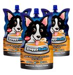 DoggyRade – Delicious Isotonic Drink for Dogs with Prebiotics, Electrolytes and Amino Acids - Much More Than just Water! (250ml x 3)