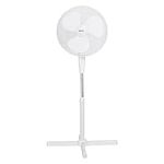 Igenix DF1655 Pedestal Fan, 16 Inch, 3 Speed Settings, Quiet Operation, Oscillating, Adjustable Height, Cooling Fan, Ideal for Home and Office, 40 Watts, White