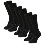 Merino Wool Hiking Socks - Premium Sport Socks For Men and Women - 85% Wool Hike Socks Unisex (Black Oil Pack of 3, 13-16)