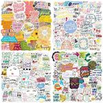 Motivational Stickers, 200 PCS Scrapbook Stickers for Adults Teens Kids, Vinyl Waterproof Quote Stickers for Journaling Water Bottles Laptop, Vision Board Reward Stickers for Teachers Students Staff