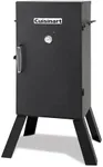 Cuisinart 30" Electric Smoker, 3 Adjustable Racks, Large Capacity BBQ, Water and Wood Trays for Smoked Meat, Brisket, Salmon & Jerky, Adjustable Temperature Control