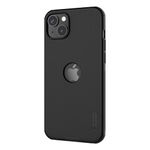 Nillkin Case for Apple iPhone 15 Plus (6.7" Inch) Super Frosted Shield Pro Hard Back Soft Border (PC + TPU) Shock Absorb Cover Raised Bezel Camera Protect PC with Logo Cut Black