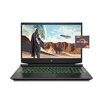 HP Pavilion Gaming 15 Laptop, NVIDIA GeForce GTX 1650, AMD Ryzen 5 4600H, 8GB DDR4 RAM, 512 GB PCIe NVMe SSD, 15.6" Full HD, Windows 10 Home, Backlit Keyboard (15-ec1010nr, 2020 Model)