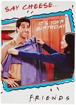 Danilo Promotions,Multi,FD017 Friends Television Series Birthday Card - say Cheese - 12.5x17.5cm