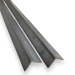 2X Mild Steel Angles | 25mm 40mm 50mm x 2.5mm Wall Thickness Iron Angle (50 x 50mm, 30cm)