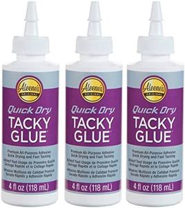 Aleene's Quick Dry Tacky Glue, 4 FL OZ - 3 Pack, Multi