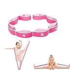 xingmo Stretch Strap Stretch Band With Multi Loops Yoga Exercise Trainer Bands latin Band (Pink)