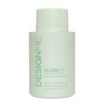 DESIGNME GLOSS.ME Hydrating Shampoo with Hemp Oil and Argan Oil | Moisturizing Shampoo for Strong, Soft and Shiny Hair | Sulfate Free Shampoo, 300mL
