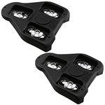 CyclingDeal Bike Cleats Compatible with Peloton Look Delta (0 Degree Fixed Floating) - Indoor Cycling & Road Bike Bicycle Cleat Set - Compatible with Peloton Indoor Exercise Bikes Pedals & Shoes