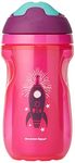 Tommee Tippee Insulated Beaker Mug for Girl Purple +12 months (Assorted 1 unit Color and design may vary)