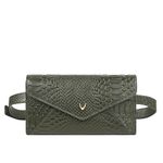 Hidesign womens ALICIA IV Large Emerald Belt Bag