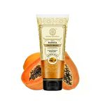 Khadi Natural Papaya Face Wash for Glowing & Healthy Skin | Herbal Face Wash | Face Wash for Reducing Dark Spots & Blemishes | SLS & Paraben Free | All Skin Types | 100 ml