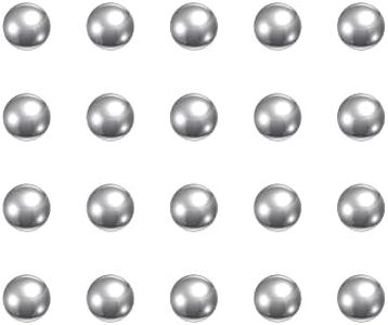 uxcell 50pcs 4mm 440C Stainless Steel Bearing Balls G25 Precision