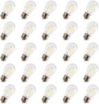 Rolay S14 Clear String Light Bulbs,