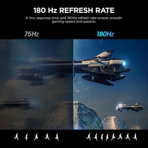 KOORUI 24" Gaming Monitor – 180Hz Full HD Display
