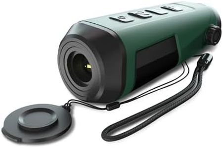 OWLNV C2 Thermal Imaging Monocular, 256x192 HD (12m) Handheld Thermal Scope with 8X Zoom, Hot Spot Tracking, Video Recording, Portable for Hunting, Wildlife Observation, Outdoor