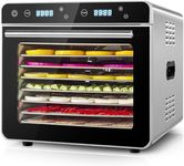 KWASYO 8 Trays Stainless Steel Food