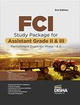 FCI Study Package for Assistant Grade II & III Recruitment Exam for Phase I & II 3rd Edition | Previous Year Solved Paper | Food Corporation of India