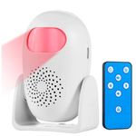 Motion Sensor Alarm with Remote Control Wireless Infrared Home Burglar Security System PIR Indoor Motion Detector for Garage/Shed/Home Security