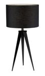 Adesso 6423 Director Table Lamp - Black