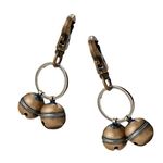 WUTUDMAI 2 Pairs Extra Loud Cat & Dog Bells Sturdy Brass Bells for Pets Collar Charm Pendant Bells with Clasp Swivel Pet Tracker