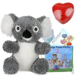 Koala - Soft Plush Toy - 16 inch / 40cm - Build Your own Teddy Bear Making Kit with Voice Recorder - no sew