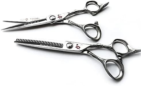 KAMISORI Hair Scissors Set Diablo THINNING 6 INCHES & Cutting (5 INCHES)