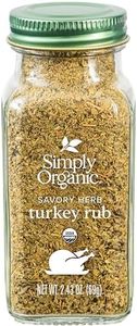 Simply Organic Turkey Rub, Certified Organic | 2.43 oz