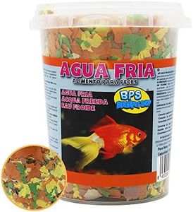 BPS Alimento Completo para Peces Agua Fría Equilibrada para Peces Ornamentales de Acuario (160g, Alimento Completo) BPS-4091