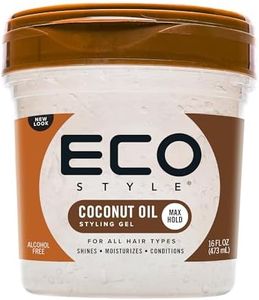 Eco Style Coconut Oil Hair Styling Gel, 473 ml