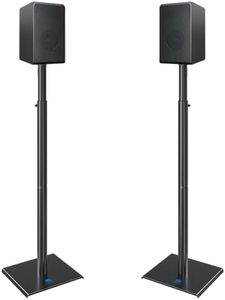 Mounting Dream Height Adjustable Speaker Stands for Bookshelf Speakers