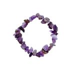 ZEN&TAO Natural Chakra Gemstone Crystal Bracelets Multiple Items Pack for Yoga Meditation Prayer Healing Protection and Gifting (Amethyst)