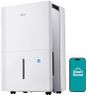 Midea 4,500 Sq. Ft. Dehumidifier With Pump Included, 50 Pint - Ideal For Basements, Large & Medium Sized Rooms, And Bathrooms (White)