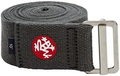 Manduka Align Yoga Mat Strap, Thunder, 10 Feet