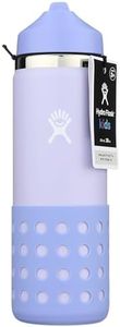 Hydro Flask 20 Oz Kids Wide Mouth Straw Cap and Boot Wisteria