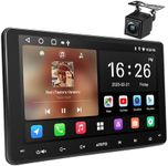 ATOTO A5L Android Double DIN Car Stereo with Backup Camera, 9inch Car Radio with Wi-Fi/Bluetooth/USB, Wireless CarPlay & Wireless Android Auto, GPS Tracking, Mirror Link, FM/AM