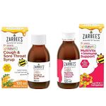 Zarbee's Children's Immune Support 120 ml + Children's Cough and Sore Throat Syrup 100 ml