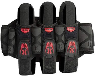 HK Army Magtek Paintball Pack/Harness (3+2+4, Black/Red)