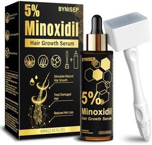 5% Minoxidil Hair Growth Serum for Men and Women, for Hair and Beard Regrowth Treatment - 60ml