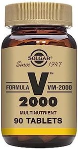 Solgar | Formula VM-2000 | Suplemento Alimenticio que Ayuda al Bienestar y a la Inmunidad | Con 32 Vitaminas | Para Hombre y Mujer | 90 Cápsulas