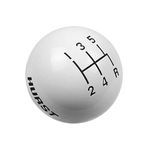 Hurst 1630025 White 5-Speed Replacement Shifter Knob