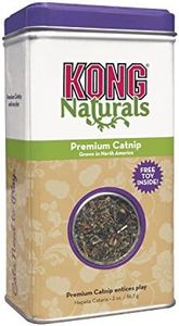 KONG - Naturals Premium Catnip - Hierba gatera de cultivo norteamericano - 57 gramos