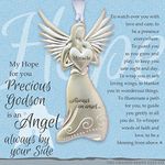 Beautiful Angel - Gift for Godson On Baptism Confirmation Christening with Heartwarming Sentiment (Godson)