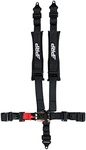 PRP Seats 5 Point Racing Harness Black – 2" Belts, Removable Shoulder Pads, SFI 16.1 Certified