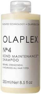 Olaplex No. 4 Bond Maintenance Shampoo, Repairs, Strengthens, & Nourishes All Hair Types, Adds Shine & Leaves Hair Feeling Soft, 8.5 fl oz