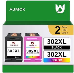 302XL Remanufacturado Cartucho Tinta HP 302 Reemplazo para Cartuchos HP 302 HP 302XL Compatible para Cartuchos HP Deskjet 2130 Tinta HP Deskjet 2132 Cartuchos HP 3630 Impresora(1 Negro,1 Tricolor)
