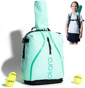 Otaro® Mochila de Tenis para niños Premium (Verde Menta)