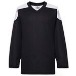 EALER H100 Series Blank Ice Hockey Practice Jersey League Jersey for Men and Boys - Senior and Junior - Adult and Youth