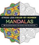 Stress Less Color-By-Number Mandala